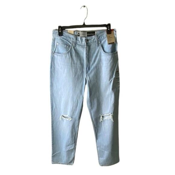 Levis Silver Tab 1994 Baggy Jeans Mens 31x31 Straight Mid Rise Distressed NWT - Picture 1 of 13
